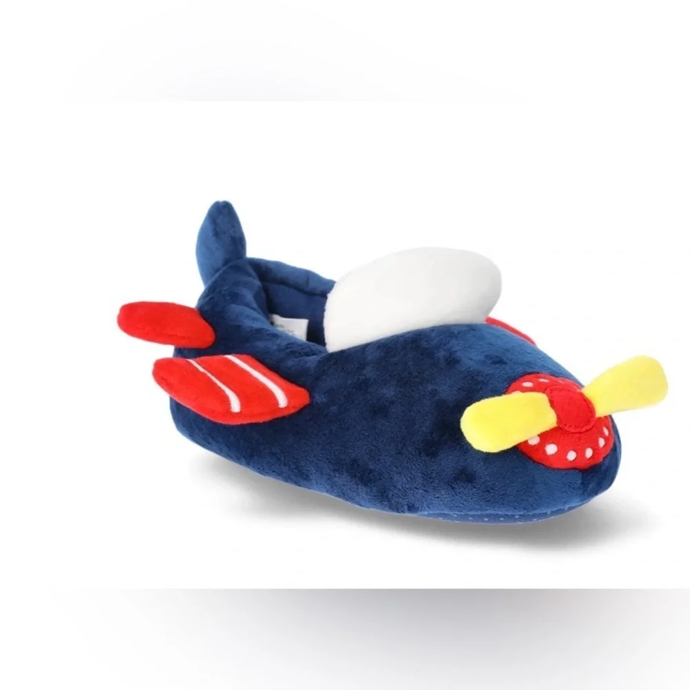 Wonder Nation Toddler Boys’ Airplane Slippers New